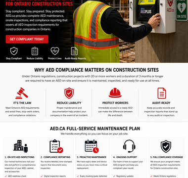 Full-Service Maintenance Plans for Ontario Construction Sites