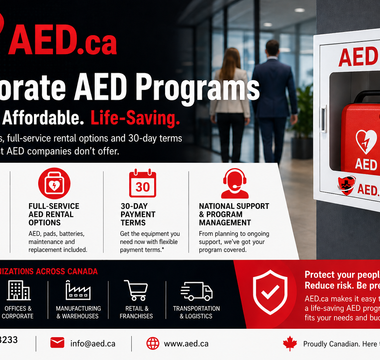 Corporate AED Programs in Canada