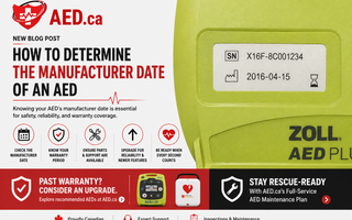 How to Determine the Manufacturer Date of an AED