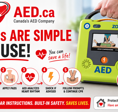 How to Use an AED: Watch AED.ca's New Step-by-Step Video Guide