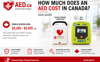 How Much Does an AED Cost in Canada?