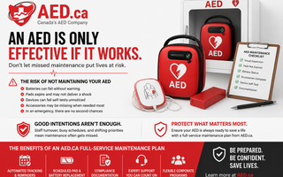 AED Maintenance Is More Than Buying Replacement Pads and Batteries