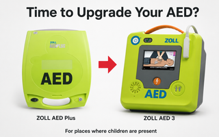Why Upgrade from the ZOLL AED Plus to the ZOLL AED 3 When Children Are On Site?