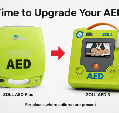 Why Upgrade from the ZOLL AED Plus to the ZOLL AED 3 When Children Are On Site?