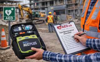 Your Construction Sites Now Have AEDs — But Do You Have the Required Inspections and Maintenance in Place?