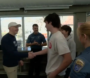 AED saves a man’s life at the Gym