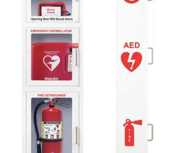 AEDS Should be in Every Workplace Where There are First Aid Kits & Fire Extinguishers