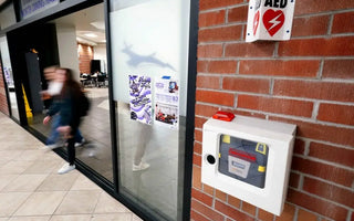 Campus has more than 100 defibrillators