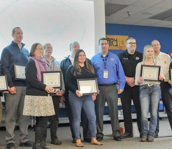 High school students staff step up to save a life