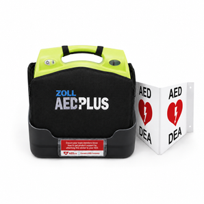 Zoll AED Plus Bundle (3-way Sign & Wall Bracket)