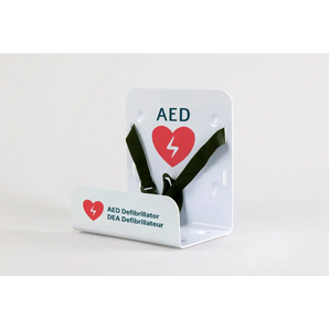 Universal White AED Wall Mount Bracket