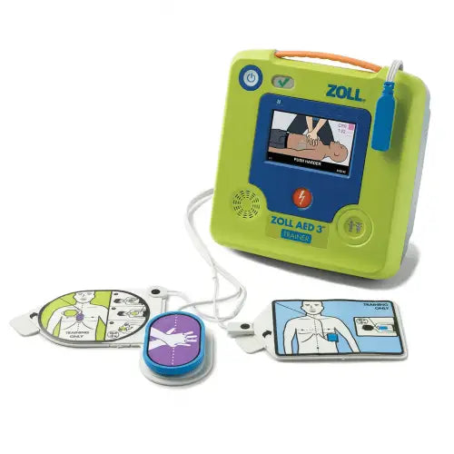 Zoll AED Trainer with 3 attached pads