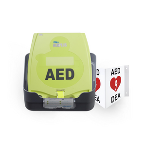 Zoll AED Plus Bundle (3-way Sign & Wall Bracket)