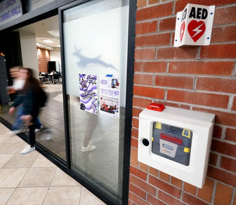 Campus has more than 100 defibrillators