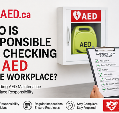 Who Is Responsible for Checking an AED in the Workplace?
