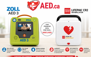 Comparing the Zoll AED 3 and the Physio-Control LIFEPAK CR2 AEDs