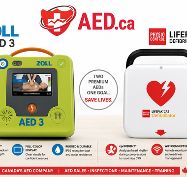 Comparing the Zoll AED 3 and the Physio-Control LIFEPAK CR2 AEDs
