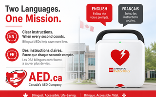Why Public & Government Buildings in Canada Should Bilingual AEDs On-site