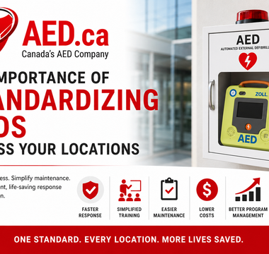 The Importance of Standardizing AEDs In Your Buildings & Locations