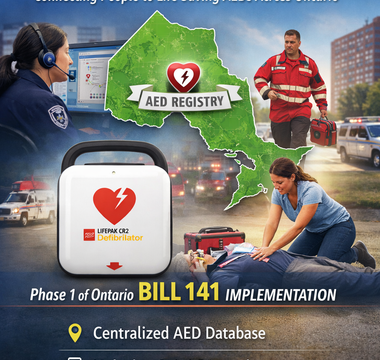 Ontario AED Registry: A Life-Saving Breakthrough Under Bill 141
