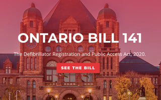 Ontario Bill 141 - The Defibrillator Registration and Public Access Act, 2020.