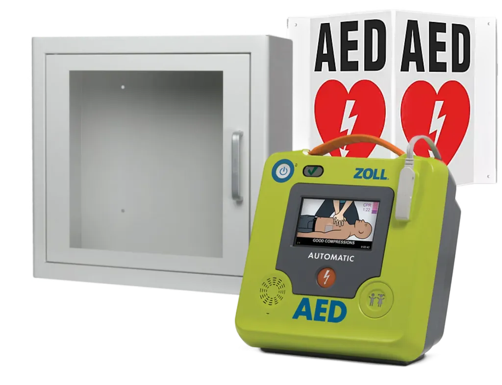 Huge thank you to AED.CA for their generous donation of an Automated E ...