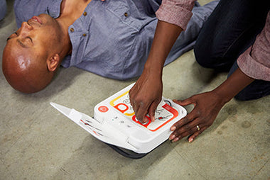 Completing First Aid and CPR Training is not sufficient. You need an AED On-Site!