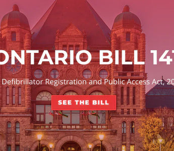 Ontario Bill 141 - The Defibrillator Registration and Public Access Act 2020.