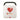 White lifepak cr2 defibrillator with red heart and lightning bolt design, black handle.