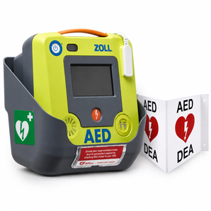 Zoll AED 3 Bundle (3-way Sign & Wall Bracket)