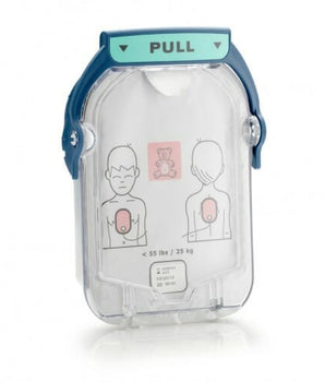 PAD Case with Pull Sign including visual demonstrations on how to use the Pad for a child